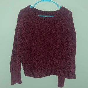 TWO FOR ONE Express sweaters size large - beige and maroon